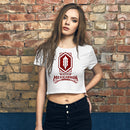 Camiseta corta para mujer